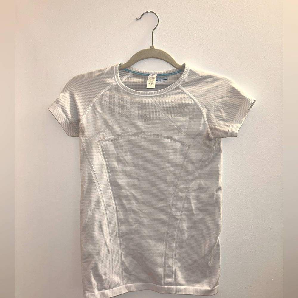 White Ivviva short sleeve athletic shirt  size 12